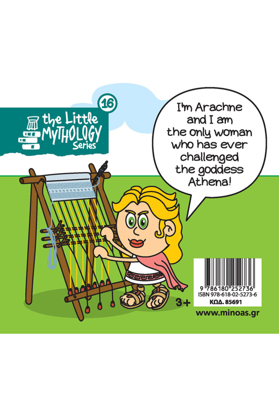 The goddess Athena and Arachne